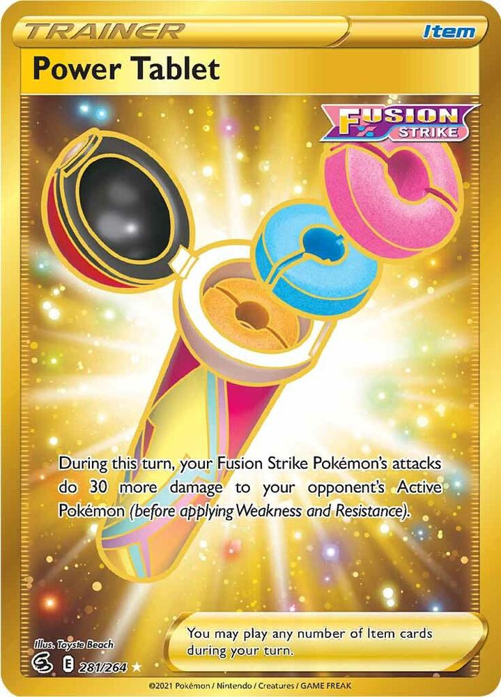Power Tablet (Secret) [SWSH08: Fusion Strike] 281/264
