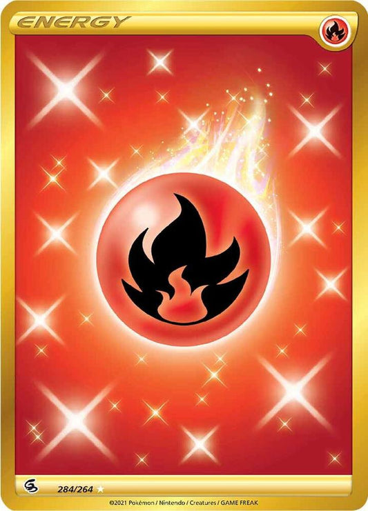 Fire Energy (Secret) [SWSH08: Fusion Strike] 284/264