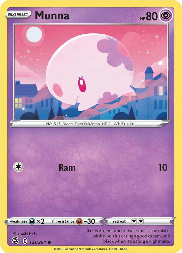 Munna [SWSH08: Fusion Strike] 121/264