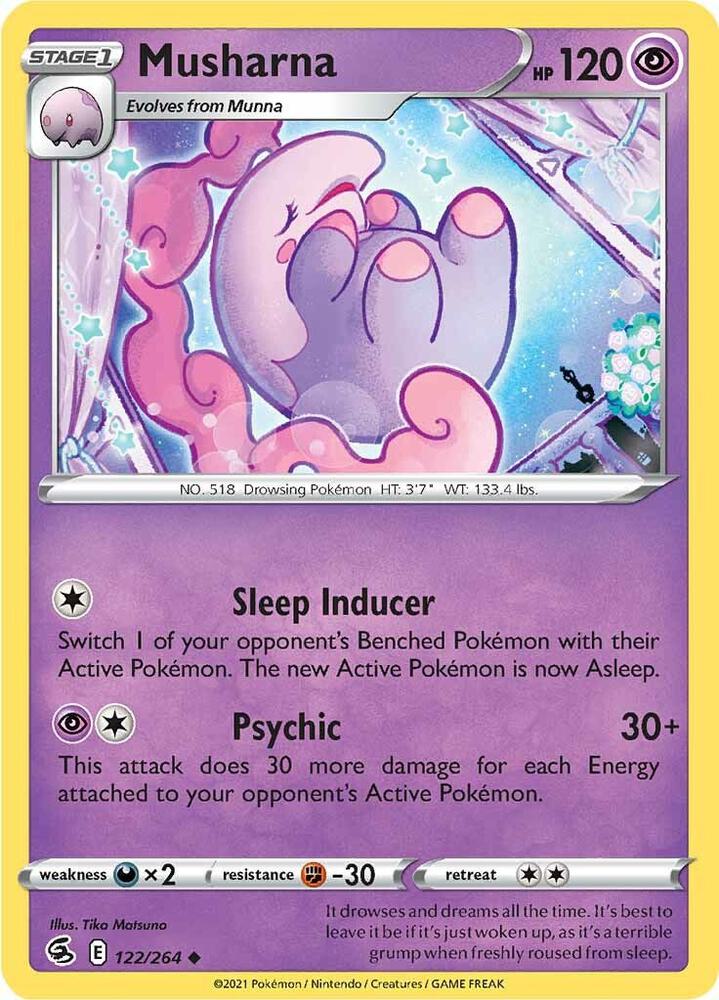 Musharna [SWSH08: Fusion Strike] 122/264