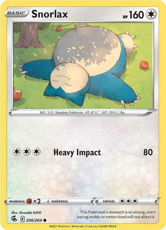 Snorlax [SWSH08: Fusion Strike] 206/264