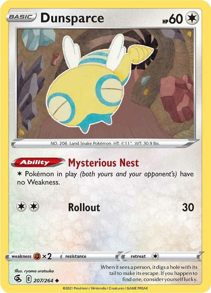 Dunsparce [SWSH08: Fusion Strike] 207/264