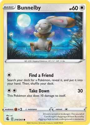 Bunnelby [SWSH08: Fusion Strike] 214/264