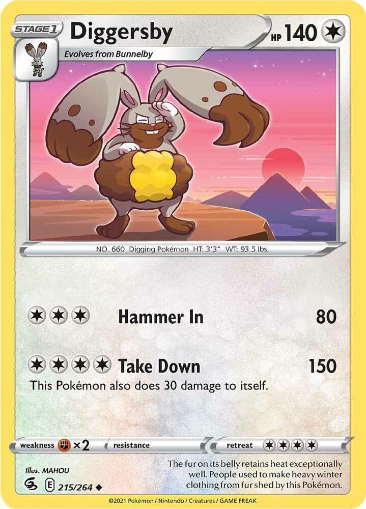 Diggersby [SWSH08: Fusion Strike] 215/264