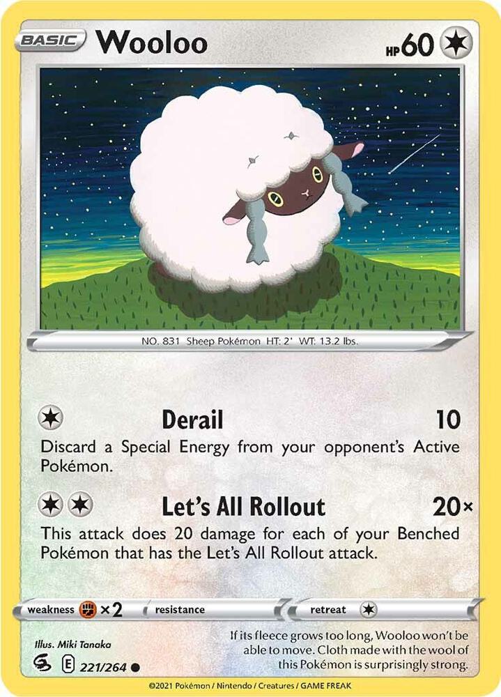 Wooloo (221) [SWSH08: Fusion Strike] 221/264