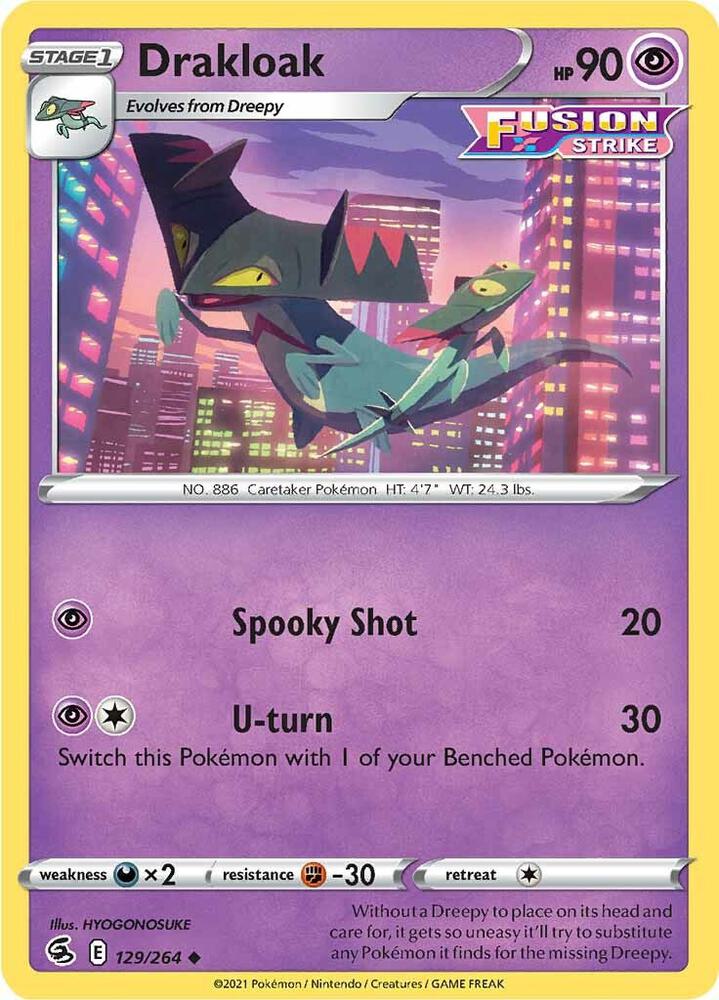 Drakloak [SWSH08: Fusion Strike] 129/264