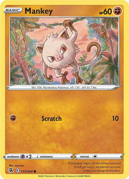 Mankey [SWSH08: Fusion Strike] 133/264