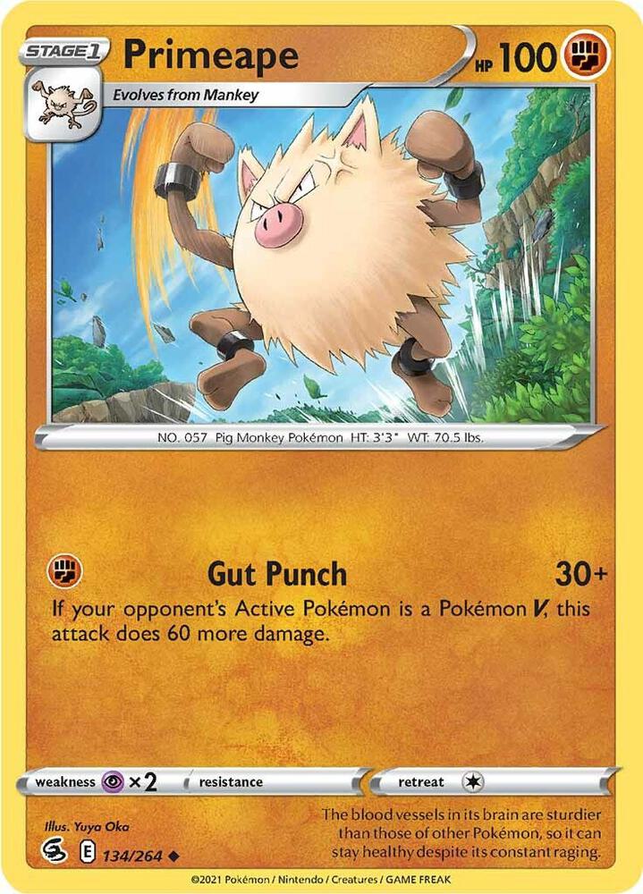 Primeape [SWSH08: Fusion Strike] 134/264