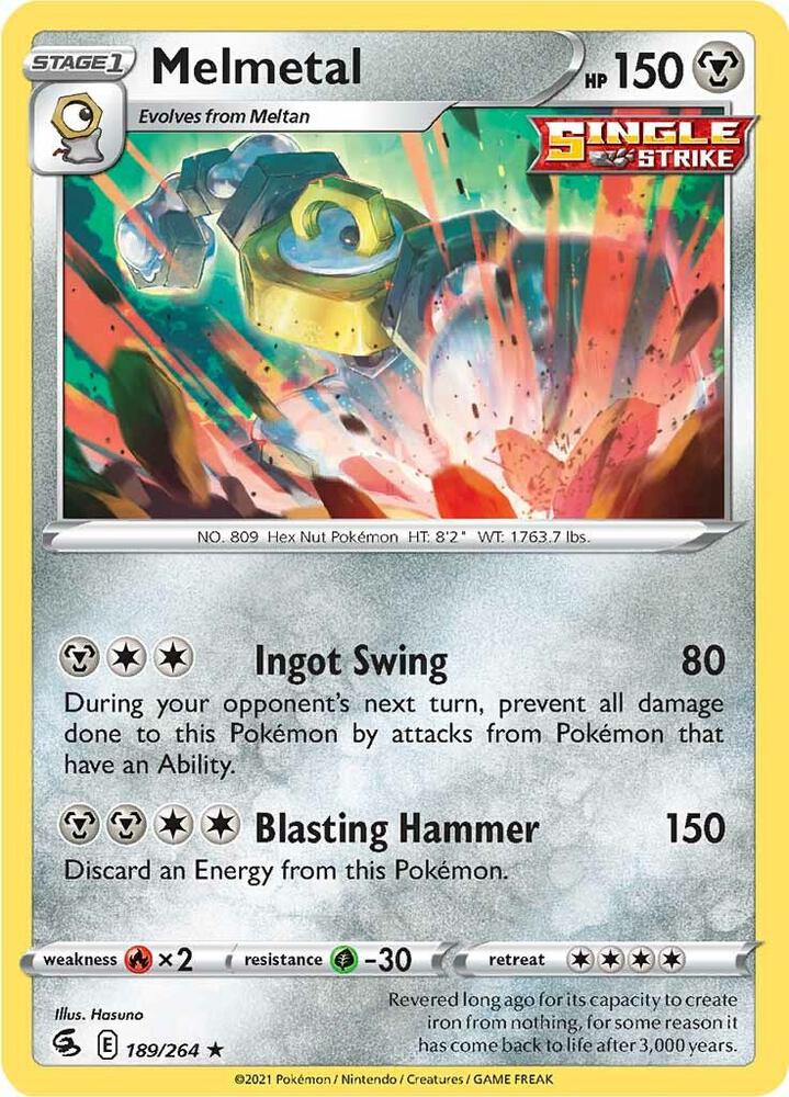 Melmetal [SWSH08: Fusion Strike] 189/264