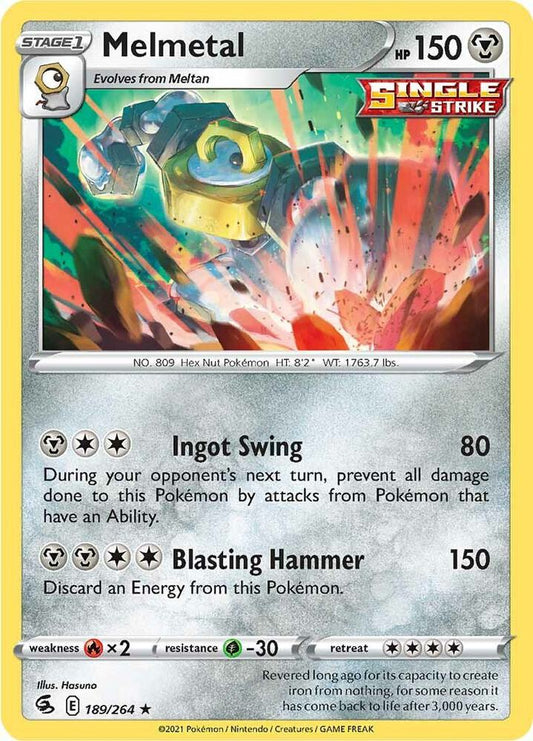 Melmetal [SWSH08: Fusion Strike] 189/264