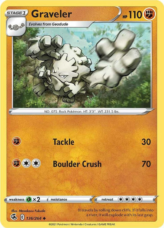 Graveler [SWSH08: Fusion Strike] 136/264