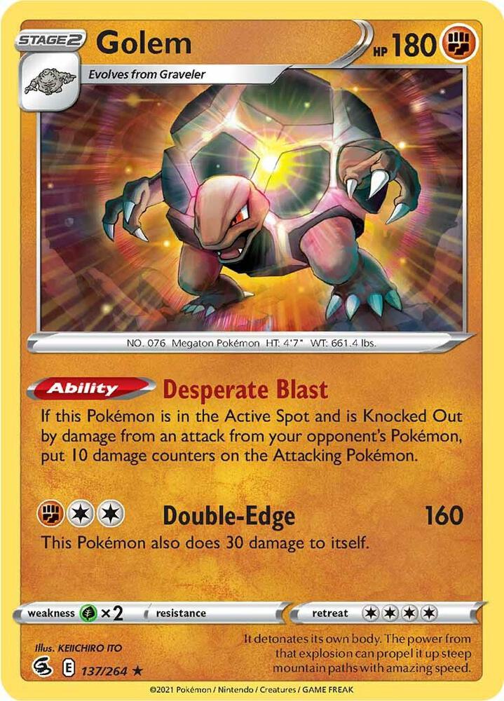 Golem [SWSH08: Fusion Strike] 137/264