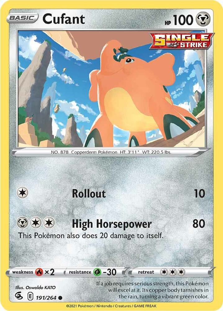 Cufant [SWSH08: Fusion Strike] 191/264