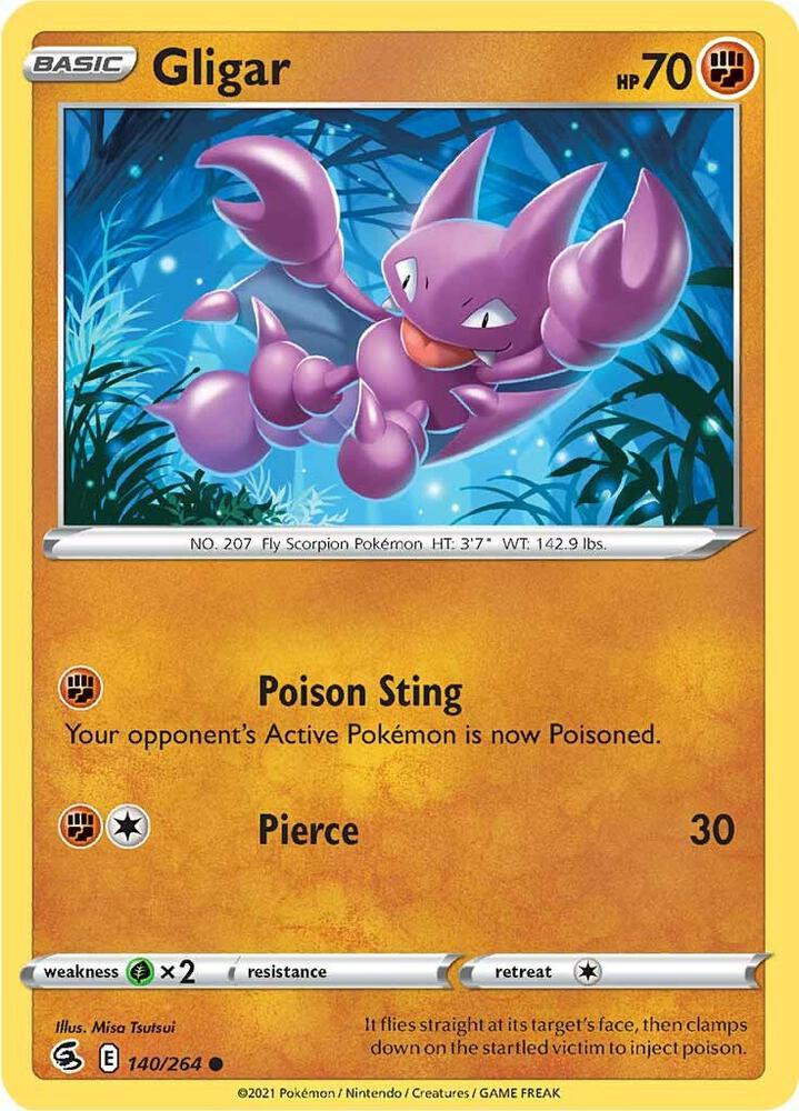 Gligar [SWSH08: Fusion Strike] 140/264