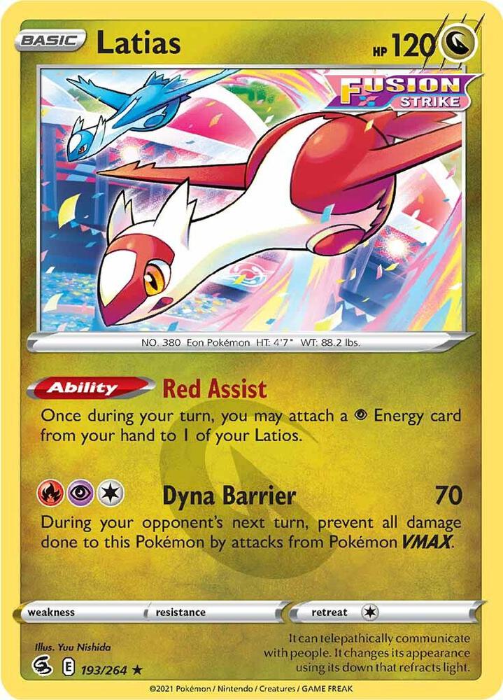 Latias [SWSH08: Fusion Strike] 193/264