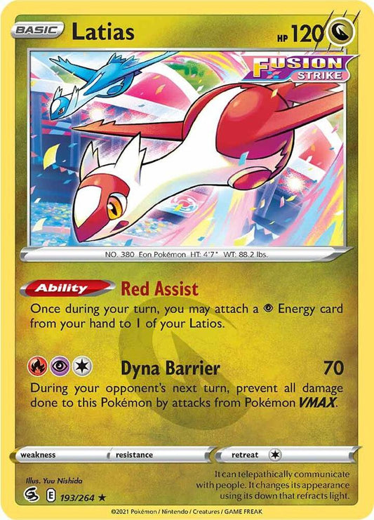 Latias [SWSH08: Fusion Strike] 193/264