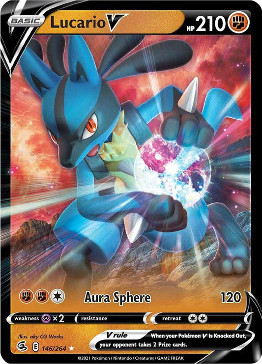 Lucario V [SWSH08: Fusion Strike] 146/264