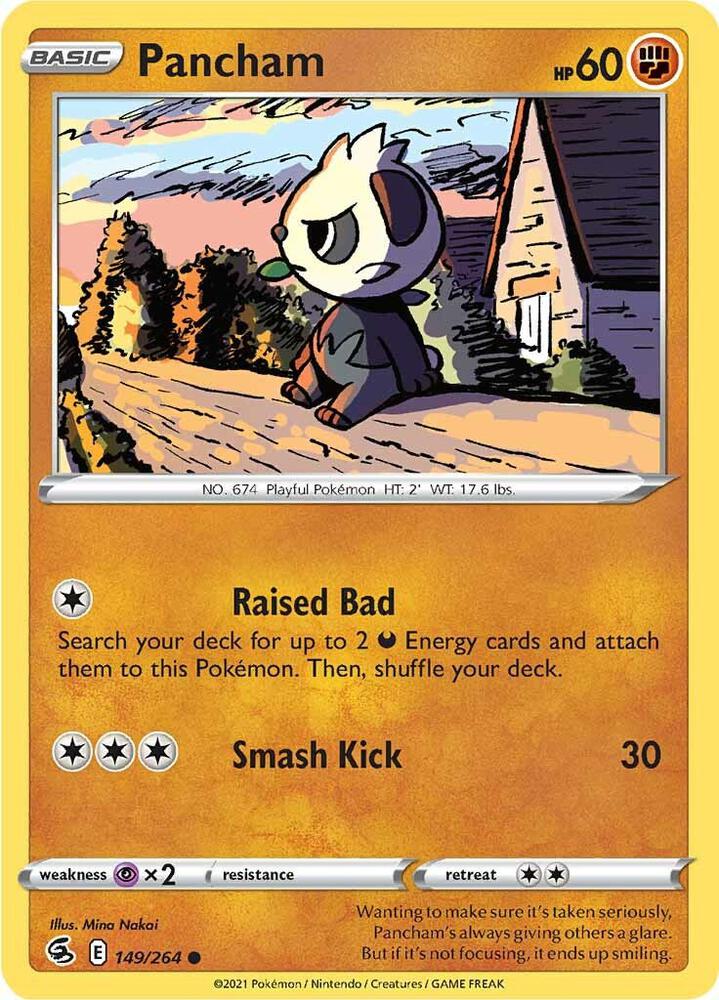 Pancham [SWSH08: Fusion Strike] 149/264