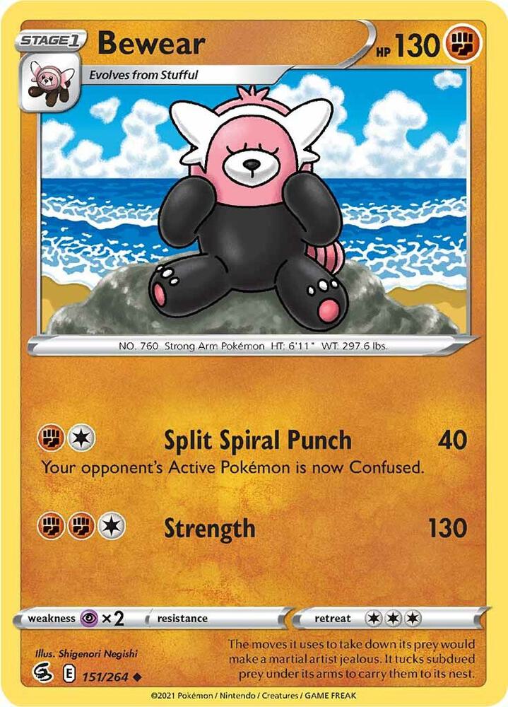 Bewear [SWSH08: Fusion Strike] 151/264