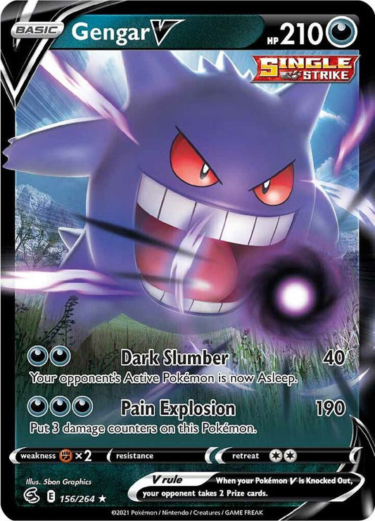 Gengar V [SWSH08: Fusion Strike] 156/264