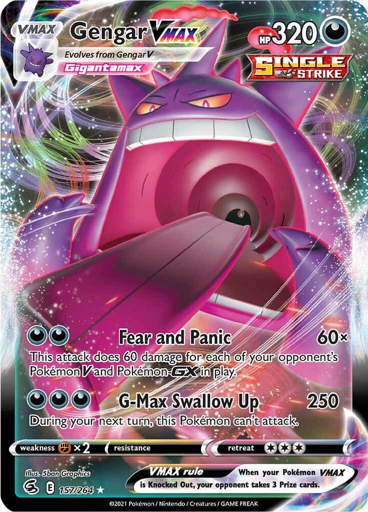 Gengar VMAX [SWSH08: Fusion Strike] 157/264