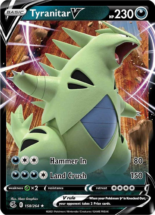 Tyranitar V [SWSH08: Fusion Strike] 158/264