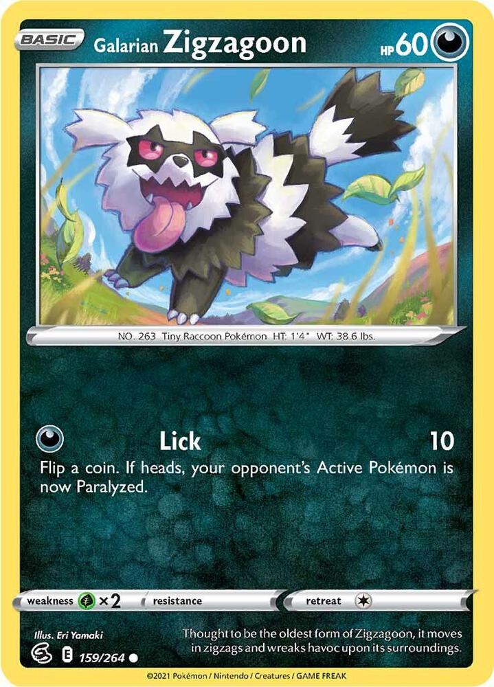 Galarian Zigzagoon [SWSH08: Fusion Strike] 159/264