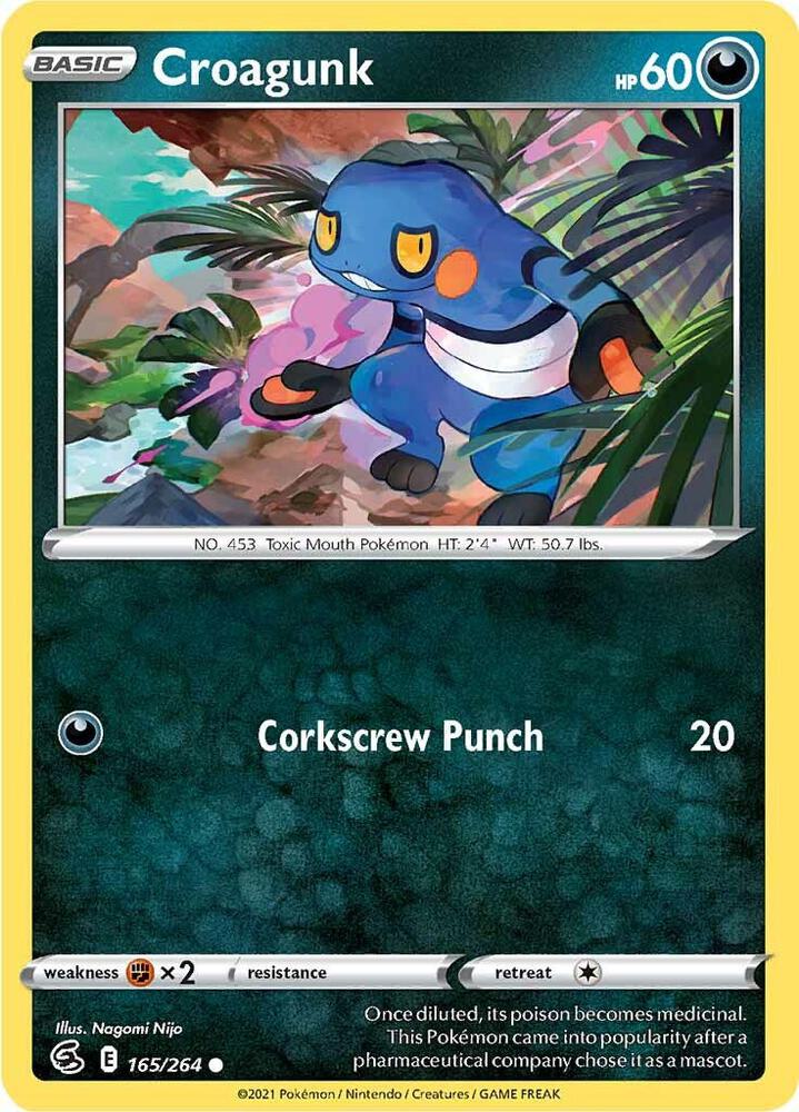 Croagunk [SWSH08: Fusion Strike] 165/264