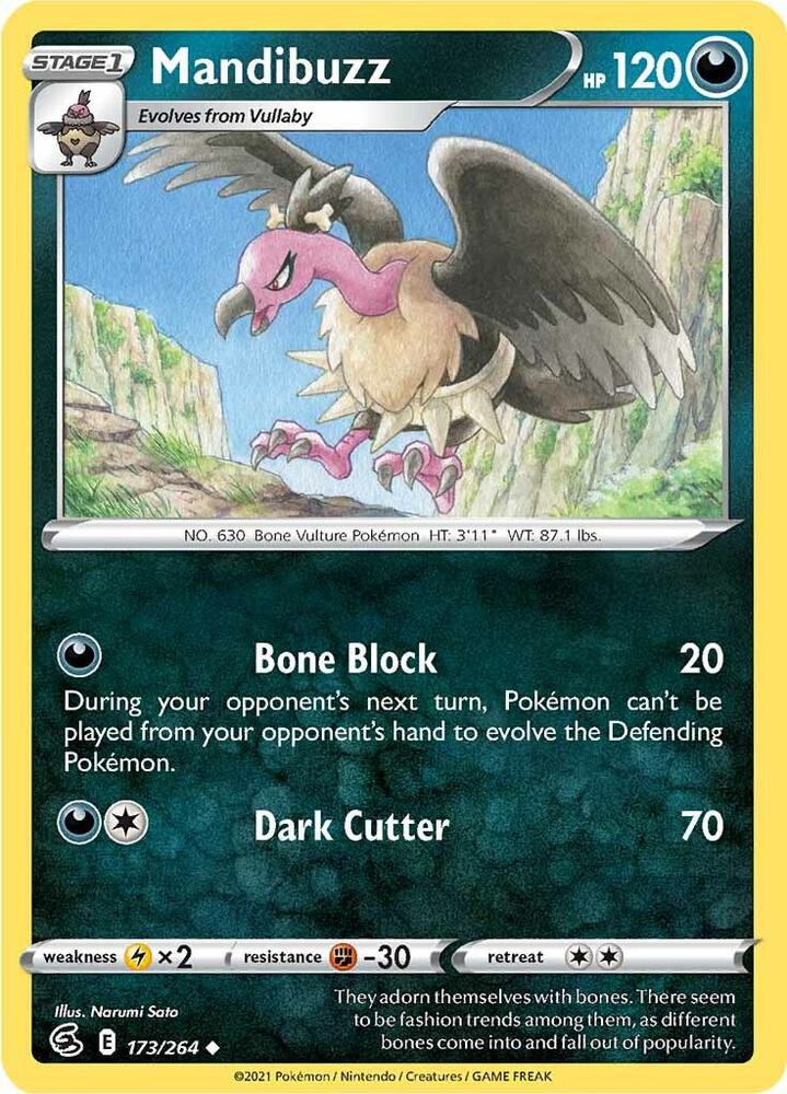 Mandibuzz [SWSH08: Fusion Strike] 173/264