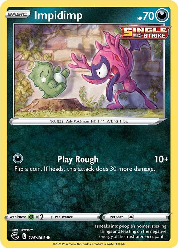 Impidimp [SWSH08: Fusion Strike] 176/264
