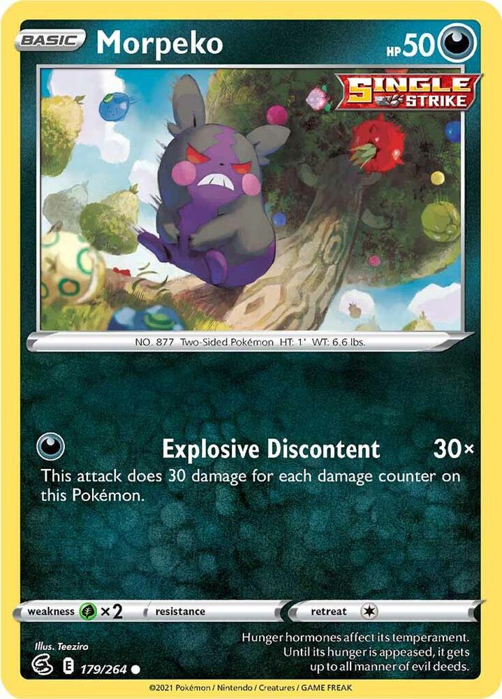 Morpeko (179) [SWSH08: Fusion Strike] 179/264