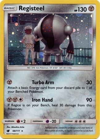 Registeel - 68/111 (Cosmos Holo) [SM Promos] 68/111