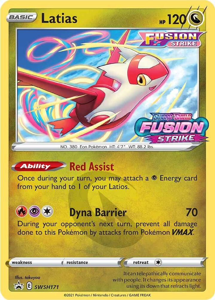 Latias - SWSH171 (Prerelease) [SWSH: Sword & Shield Promo Cards] SWSH171