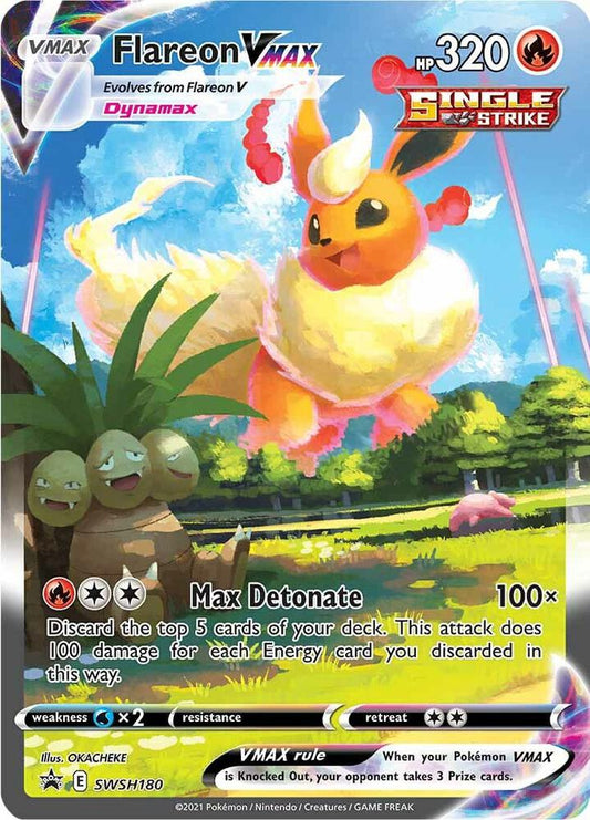 Flareon VMAX - SWSH180 [SWSH: Sword & Shield Promo Cards] SWSH180