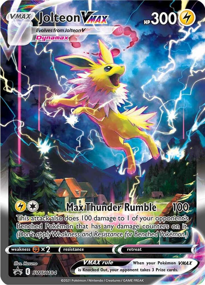 Jolteon VMAX - SWSH184 [SWSH: Sword & Shield Promo Cards] SWSH184