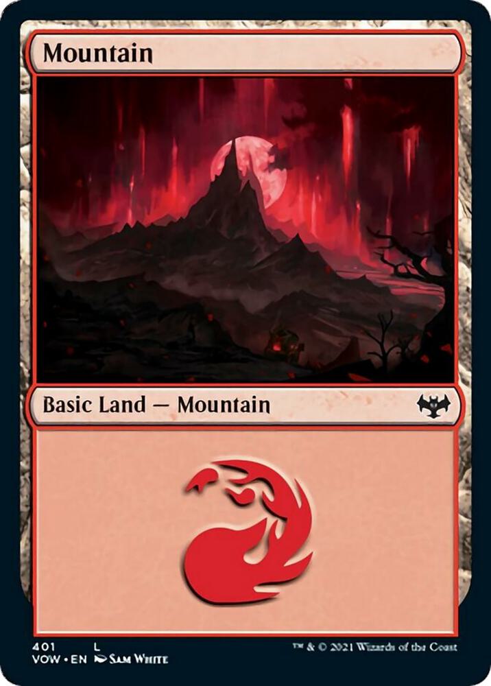Mountain (401) [Innistrad: Crimson Vow] 401