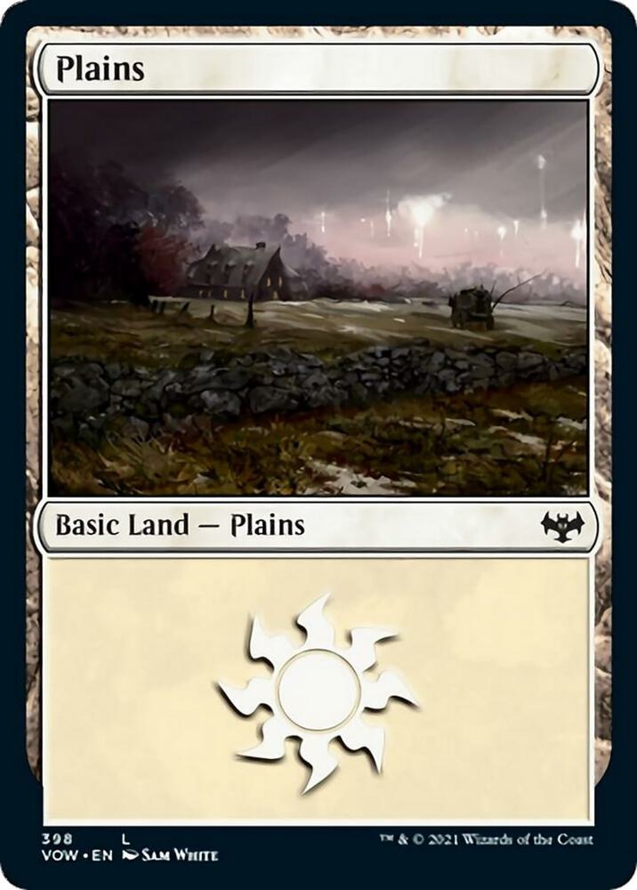 Plains (398) [Innistrad: Crimson Vow] 398