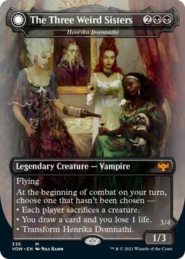The Three Weird Sisters - Henrika Domnathi [Innistrad: Crimson Vow] 335