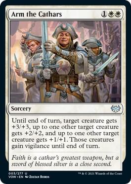 Arm the Cathars [Innistrad: Crimson Vow] 3