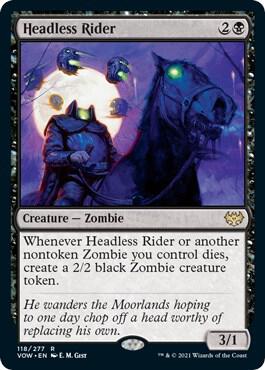 Headless Rider [Innistrad: Crimson Vow] 118