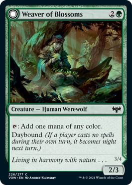 Weaver of Blossoms [Innistrad: Crimson Vow] 226