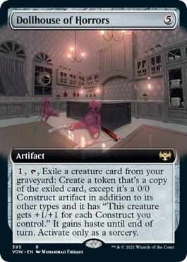 Dollhouse of Horrors (Extended Art) [Innistrad: Crimson Vow] 395