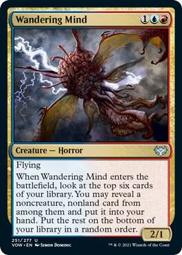 Wandering Mind [Innistrad: Crimson Vow] 251