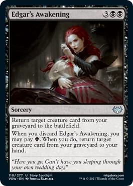 Edgar's Awakening [Innistrad: Crimson Vow] 110