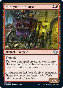 Honeymoon Hearse [Innistrad: Crimson Vow] 160