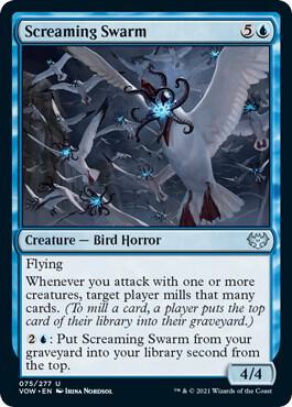 Screaming Swarm [Innistrad: Crimson Vow] 75