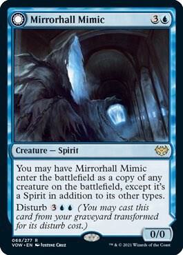Mirrorhall Mimic [Innistrad: Crimson Vow] 68