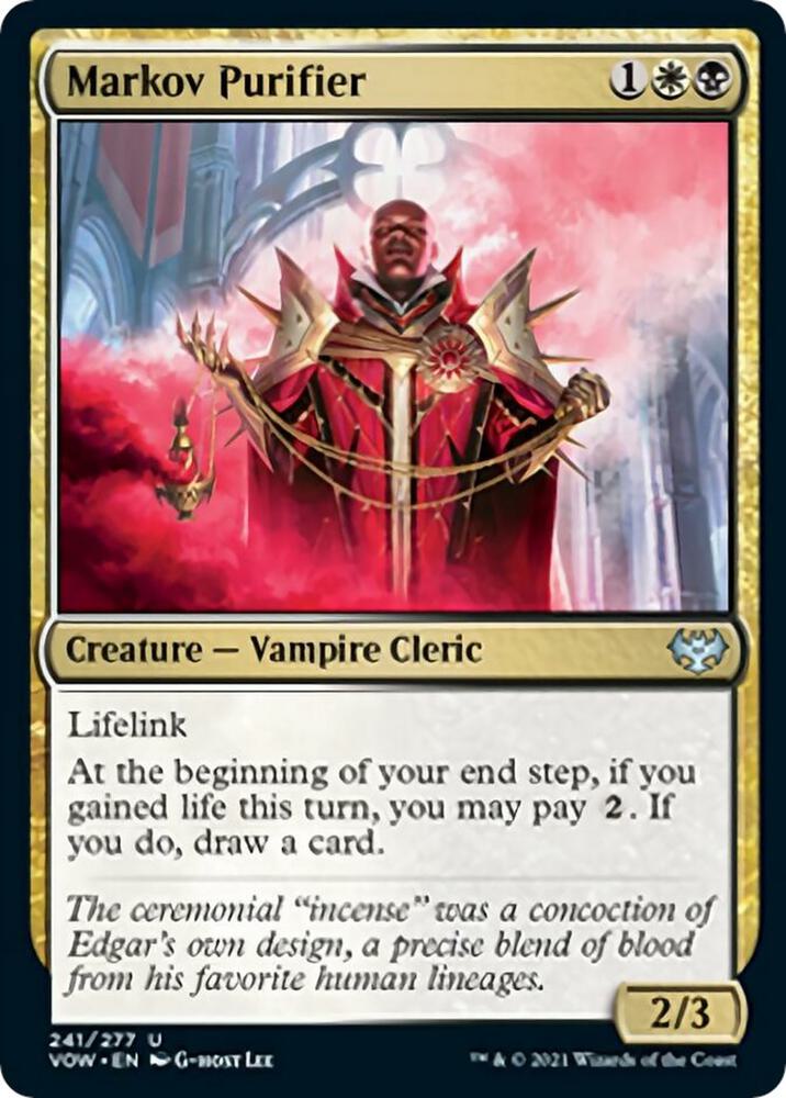 Markov Purifier [Innistrad: Crimson Vow] 241