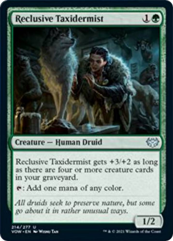 Reclusive Taxidermist [Innistrad: Crimson Vow] 214