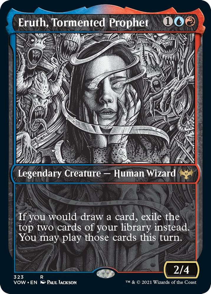Eruth, Tormented Prophet (Showcase) [Innistrad: Crimson Vow] 323
